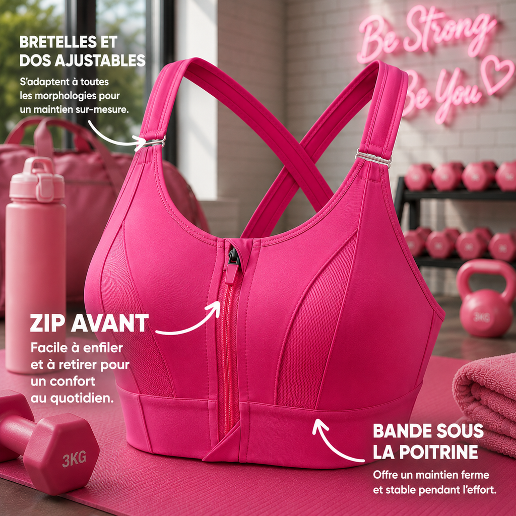 Brassière Sport JESSA Fit - Maintien et Confort
